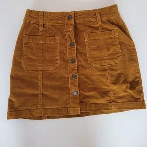 Cordoroy skirt size 7